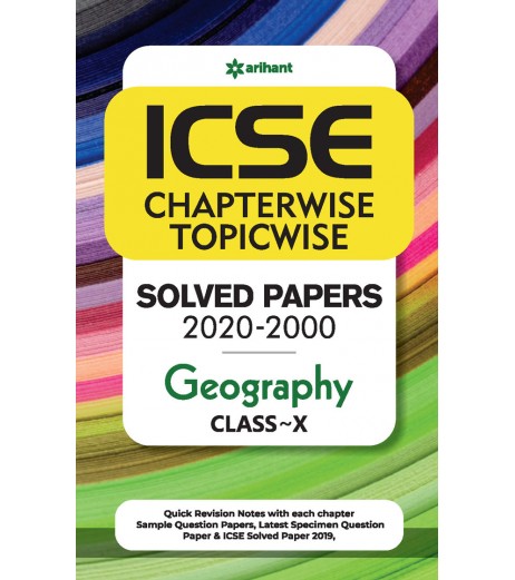 ICSE Chapter Wise & Topic Wise Solved Papers Geography Class 10 | Latest Edition Oswaal ICSE Class 10 - SchoolChamp.net